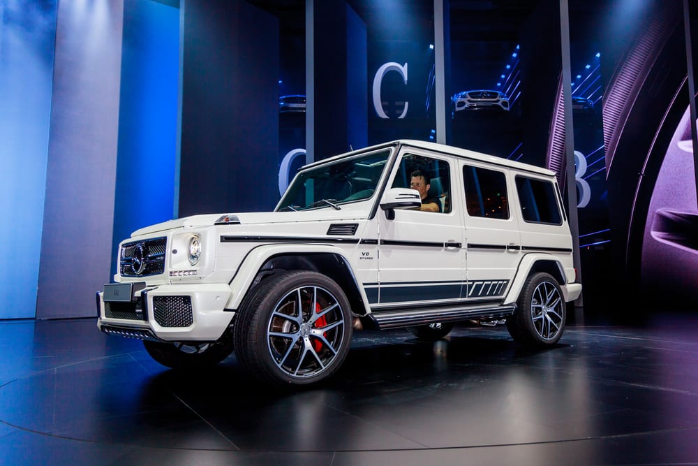 Mercedes Benz G63 AMG – White