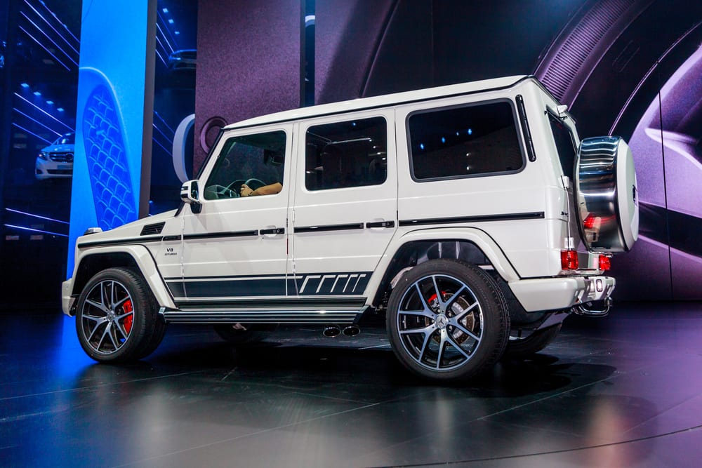 Mercedes Benz G63 AMG – White
