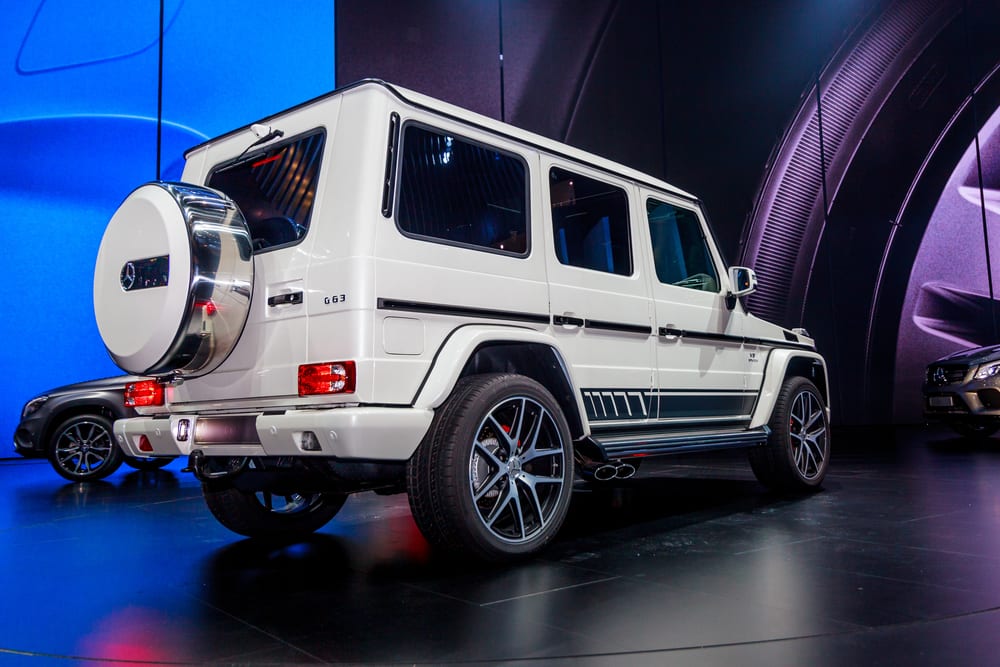 Mercedes Benz G63 AMG – White